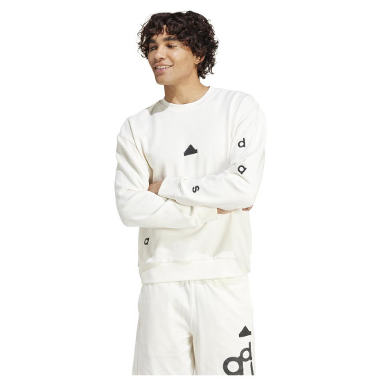 Adidas Ανδρικό φούτερ Bluv Q1 French Terry Crew Adidas Ανδρικό φούτερ Bluv Q1 French Terry Crew